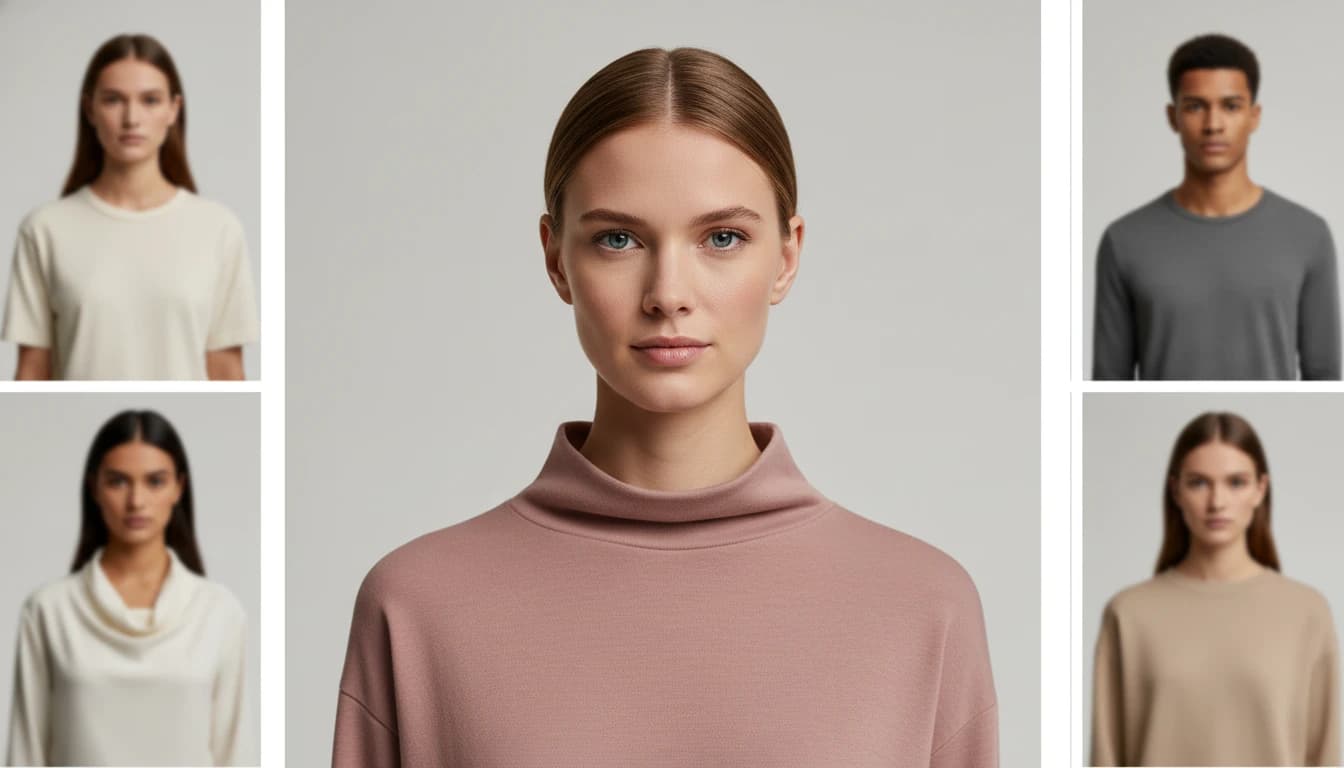 AI model library showing consistent profiles for campaigns