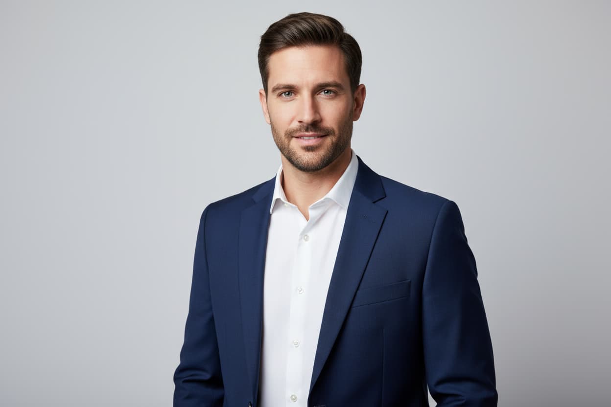 AI model photography for Men's Fashion