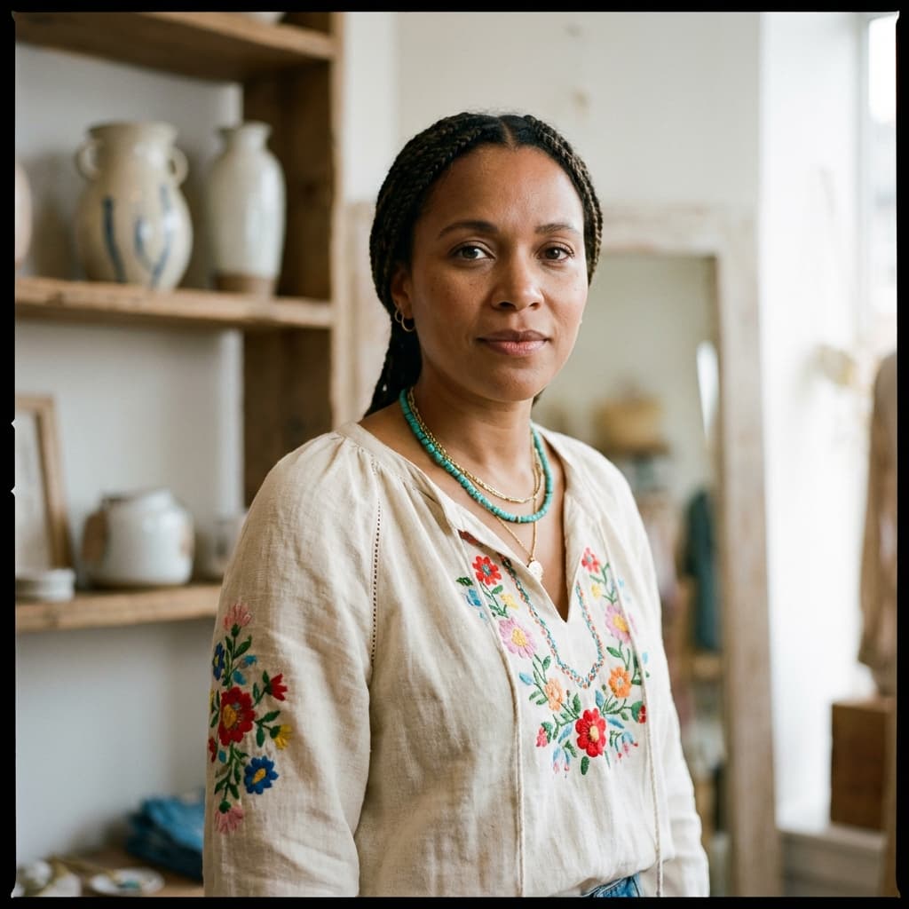 Online boutique building distinctive brand identity