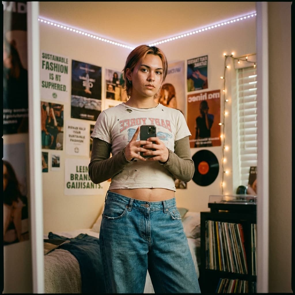 Get Featured on Depop Explore - WearView AI example