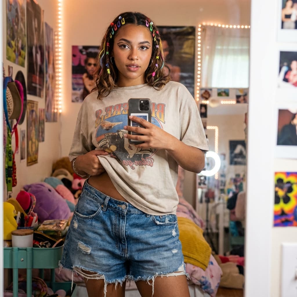 Create Your Signature Depop Look - AI fashion photography