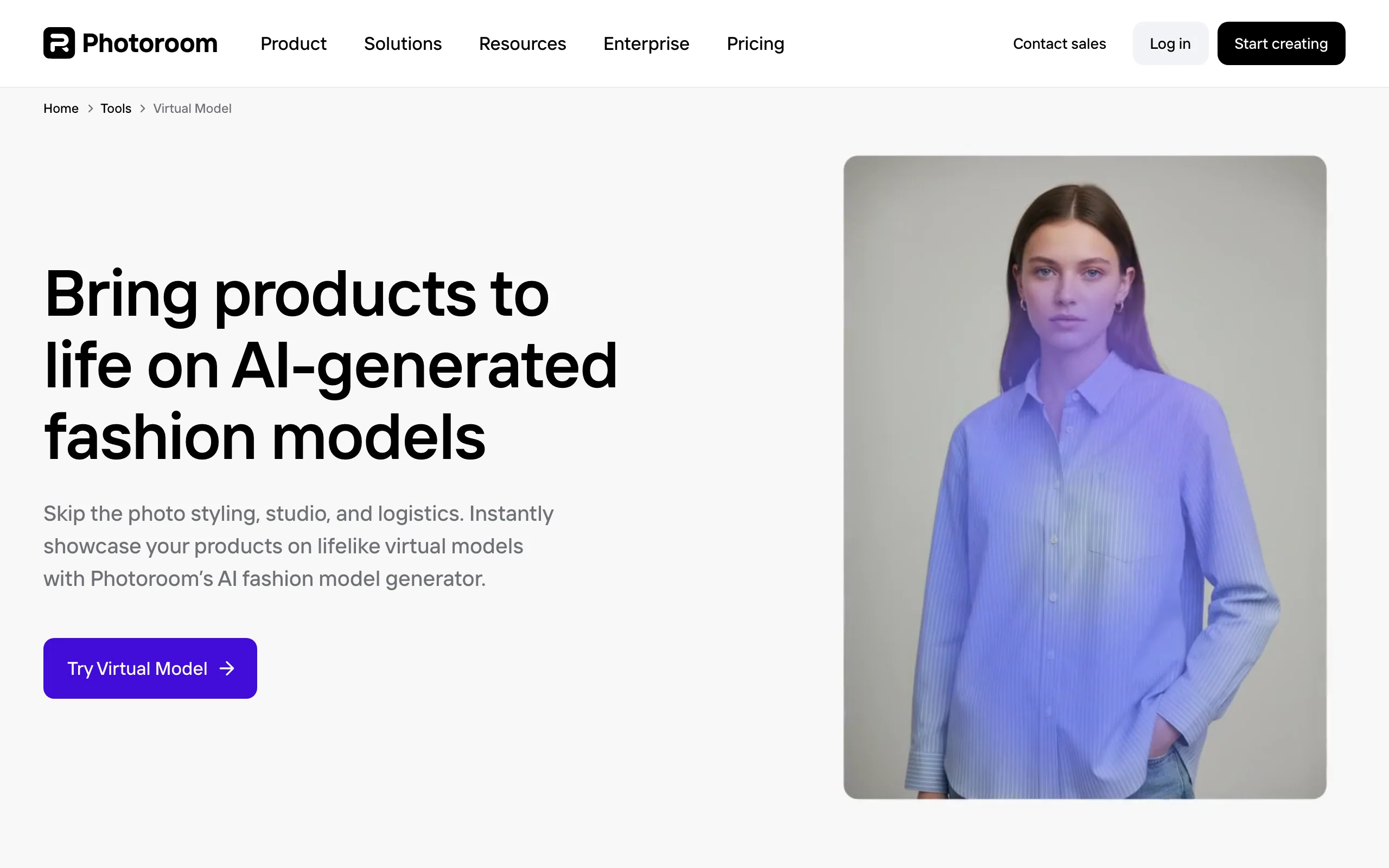 AI Model Swap with Photoroom